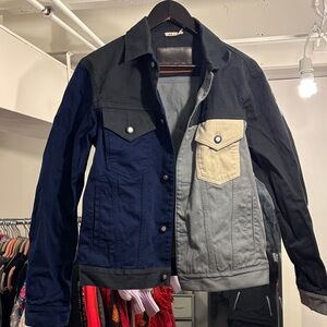 Marni Colorblock Men's Denim Jacket Size 48